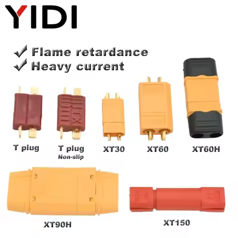 5/10sets T Plug XT30 XT60 XT90 XT150 Male Female Adapter Lipo Battery Terminal Bullet XT Wire Connec