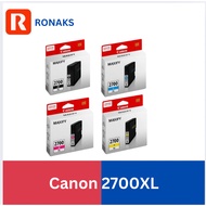 Canon PGI2700 2700 / PGI-2700XL Black Cyan Magenta Yellow Ink Cartridge Original