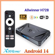 Android 14 Tv Box X96q Pro + Allwinner H728 Octa-core 8k@24fps Set Top Box Android 14.0 Gigabit Ethe