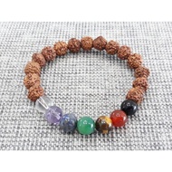 7 Chakra Rudraksha Bracelet