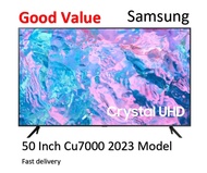 Samsung 50 inch UHD 4k Smart Tv Cu7000 2023 Model