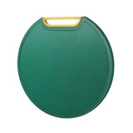 Standing Chopping Board Emerald Antibacterial Plastic Round Vegetable Foldable Cutting Board Papan P