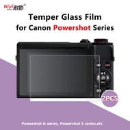 Camera Temper Glass Film for Canon Powershot Camera Screen Protector Waterproof HD SX740 SX730 G7X2