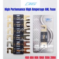 OG ANL Fuse High Performance High Amperage Amplifier Fuse 40A 60A 80A 100A 150A 200A