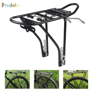 [Predolo] Rear Luggage Cargo Rack Panniers Alloy Carrier for Parts Load Limit 88 lbs/40kg Suitable f