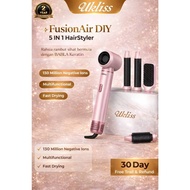 UKLISS Hair Dryer Brush 5 In 1 Multifunctional Automatic Styler Curler / Straightener