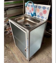 Rak cuci piring/rak wastafel 1 pintu bawah keramik/free ongkir 35km dari toko bekasi utara only jabo