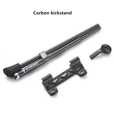 Bicycle carbon kickstand MTB 26 27.5 inch bike parking pole carbon fiber 700C kickstand ultra light