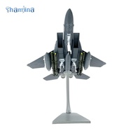 [Shamjina] 1/100 F 15E Fighter Fighter Model Toy Aircraft Plane Model Collectables Airplane Simulati
