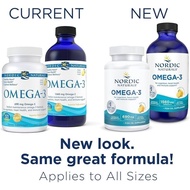 Nordic Naturals, Omega-3, Lemon, 1560 mg, 8 fl oz (237 ml)/16 fl oz (473 ml)