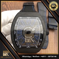 [TOP QUALITY] FM VANGUARD V45 BLACK PVD TITANIUM MEN WATCH LUXURY AUTOMATIC JAM TANGAN LELAKI