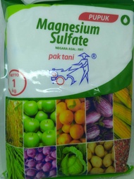 Pupuk Magnesium Sulfate MgSO4 (Garam Inggris) Pak Tani 1KG