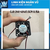 CJY Radiator Fan 24V 0.15A 4x4x1.5Cm