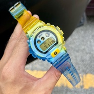 [ TALI FIT ORI ] GShocK NB7- CS4- SB4- NB7- PL9 DW6900 Digital Watches Sports CRAZY COLOR Jam Tangan