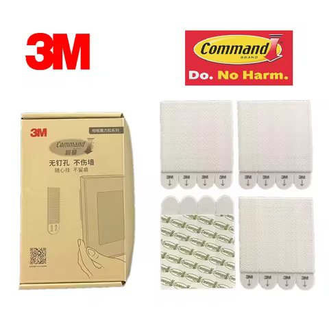 Large 3M command Damage-free Picture hanging Strips Picture&photo Hanging Strips for Home Decor