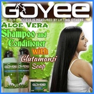 ﹍ ✒ ◲ Goyee hair care shampoo and conditioner with glutamansi soap