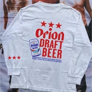 Pure Cotton orion beer Japanese beer Culture Shirt Ready Stock