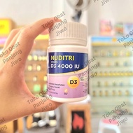 NUDITRI D3 4000iu CONTENTS 30 SOFT CAPSULES