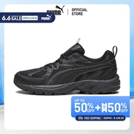 PUMA BASICS - รองเท้าผ้าใบ Milenio Tech สีดำ  - 39232202