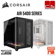 CORSAIR Air 5400 Series Triple Chamber Mid-Tower PC Case -Black/White