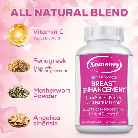 Natural Chest Supplements - Enhance Immunity, Promote Breast Growth, Improve Firmness, Moisturize Sk