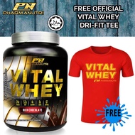 Whey Protein Halal - Vital Whey 2kg/4.41lbs 100% Whey Isolate With 24g Protein 67 Servings - Fast Mu