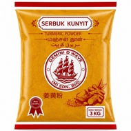 GEMINI TURMERIC POWDER 3Kg/Serbuk Kunyit Gemini 3Kg/Gemini Manjal Thul 3Kg/Regular/High Quality