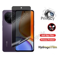 Privacy Screen Film For Vivo Y39 5G VivoY39 Y 39 2025 Full Cover Anti-Spy Hydraulic Screen Protector