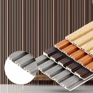 1PCS/10PCS/18PCS PVC Fluted Wall Panels – High Quality Waterproof Panels for Ceiling, TV Background,