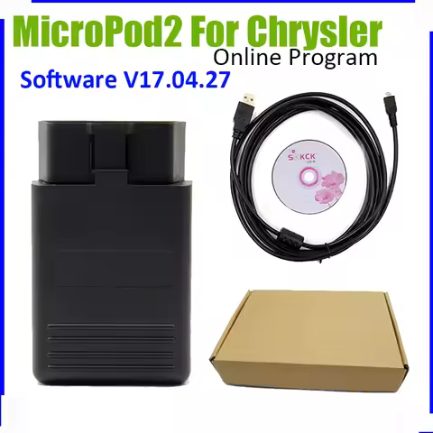 MicroPod2 V17.04.27 MicroPod 2 MicroPod II Online Programming for Fiat for Chr-ysler for Do-dge For 