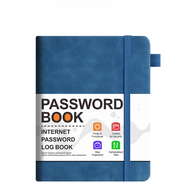 Thickened Alphabetical Tabs Password Book Password Notebook Password Log Lock Diary Book Student