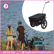 [Lovoski] Bike Cargo Trailer Practical Removable Bike Wagon Trailer Towable Bike Trailer for Shoppin