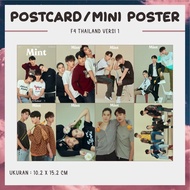 F4 THAILAND postcard set mini poster/ (GMMTV BRIGHT WIN DEW NANI TU)