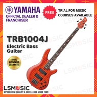 Yamaha TRB1004J Electric Bass Guitar Alnico V Hum-Canceling Pickup (TRB 1004J / TRB-1004J) Gitar Yamaha 4 string bass