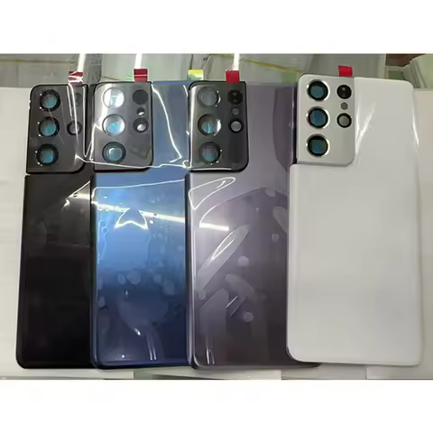 S21 Ultra Back Glass For Samsung Galaxy S21 S21 Plus Battery Cover Rear Door Glass For Samsung S21 U