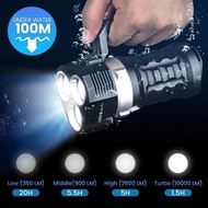 SOFIRN SD01 SENTER LED DIVING SCUBA DIVE 10000LM 3XCREE XHP50.2