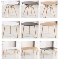 ✒■△Nordic Eames table modern minimalist dining table and chair combination solid wood dining table s