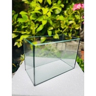 (Ho Chi Minh Express) mini fish tank betta fish tank 24-12-17 20x15x20 with smooth edges, safe and b