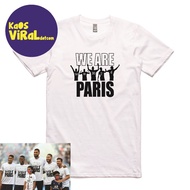 PSG WA ARE PARIS MESSI RAMOS HAKIMI DONNRUMMA WIJNALDUM T-SHIRT