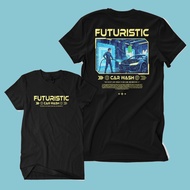 FUTURISTIC CAR WASH Premium Distro T-Shirt - Unisex Adult CAR WASH Professional Business Clothes