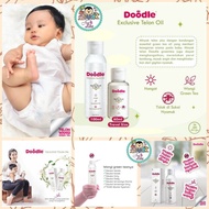 Doodle Exclusive Minyak Telon  60 ml dan 100ml (Wangi Green Tea)