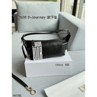 Dior1077D-Journey Silver Stripe Fashion Crossbody Bag
