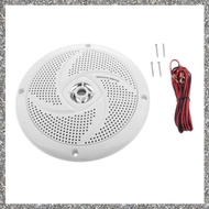 (PQAT) 6.5Inch Marine Speaker Waterproof 60W Boat Speaker Audio Amplifier Loudspeaker with Cable for