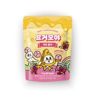 Yogumoya - Korea Freeze Dried Cheese Cube Snack Strawberry for Baby Kids | Healthy snacks