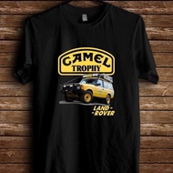 เสื้อยืด Camel Trophy Badge Land Rover Range Discovery Series Adventure T-Shirt S - 3XL เสื้อเชิ้ตแข