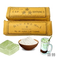Tepung HUNKWE cap BINTANG 3 kemasan 90gram