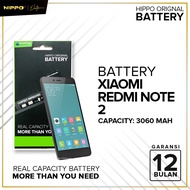 Hippo Baterai Baterry 100% ORI Baterai Xiaomi Redmi Note 2 3850 mAh BM45 Original Batere Premium Bat