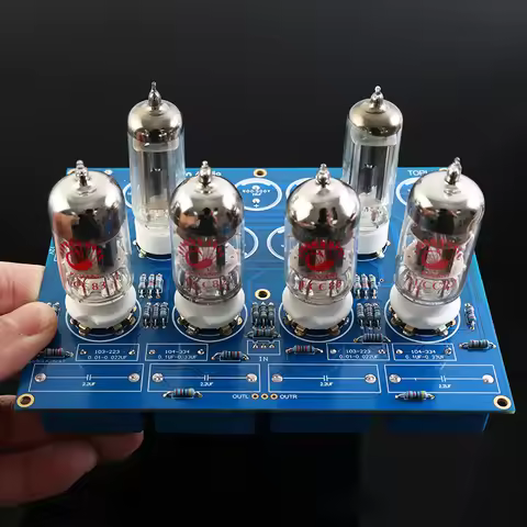 HiFi Vacuum Tube Preamplifier Preamp Tube Amplifiers Board Valve Pre-Amp Bile Buffer 12AX7 ECC83
