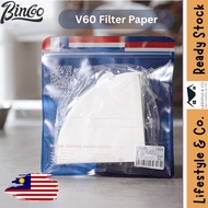 Bincoo V60 Coffee Dripper Filter Paper V01/V02 | Disposable Cone Coffee Filters for Pour Over Brewin