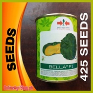 ↂ ◪ ┘ BELLA F1 HYBRID SQUASH SEEDS (50 GRAMS OR 425 SEEDS) EAST WEST SEEDS